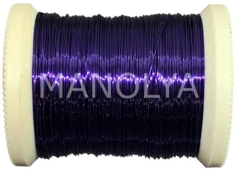 NO:10 MORCİVERT 100GR. FİLOGRAFİ  BAKIR TEL