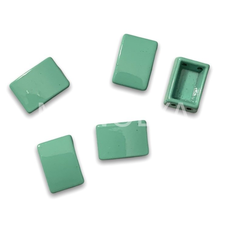 10x8mm TURKUAZ YATAY DOMİNO