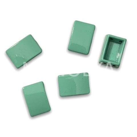 10x8mm TURKUAZ YATAY DOMİNO