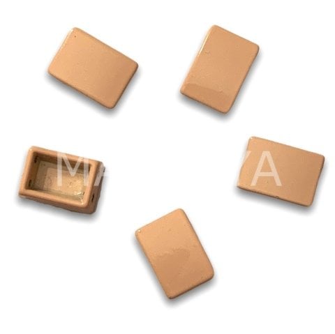 10x8mm BEJ YATAY DOMİNO