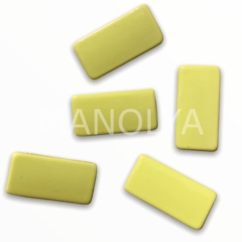 15x8mm FISTIK YEŞİL DİKEY DOMİNO
