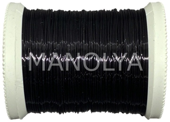 NO:15 SİYAH 100GR. FİLOGRAFİ BAKIR TEL