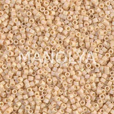 DB1591-MIYUKI DELICA 11/0 MATTE OPQ PEAR