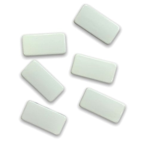 15x8mm BEYAZ DİKEY DOMİNO