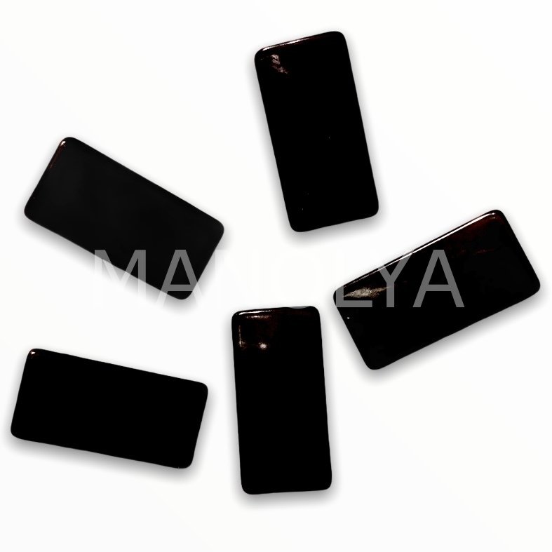 15x8mm SİYAH DİKEY DOMİNO