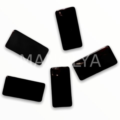 15x8mm SİYAH DİKEY DOMİNO
