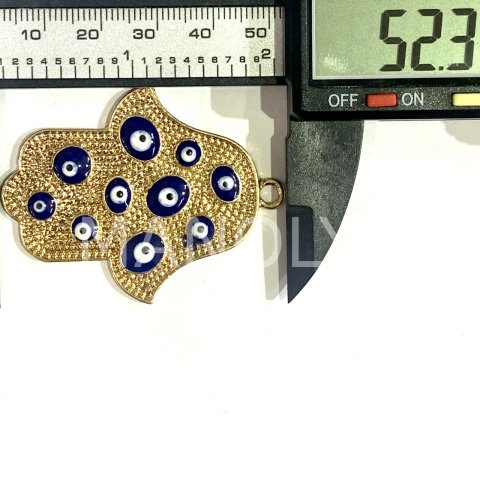 5,2cm. 10 GÖZLÜ FATMA ANA ELİ