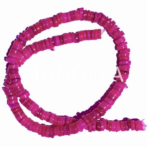 6mm. FUŞYA SEDEF DİZİ