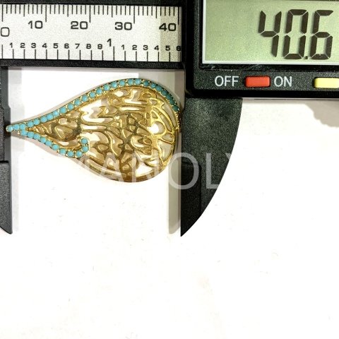 4cm. ZİRKONLU KOLYE VE KUPE APARATI