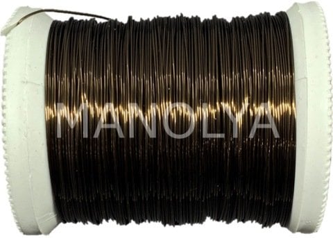 NO:12 KOYU KAHVE 0,40 100GR. BAKIR TEL