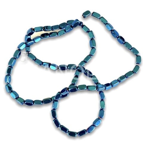 3x5mm. MAVİ ARPA HEMATİT DİZİ