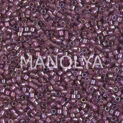 DB1757-MIYUKI DELICA 11/0 SPKL ORCHID LINED AMY