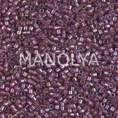 DB1757-MIYUKI DELICA 11/0 SPKL ORCHID LINED AMY