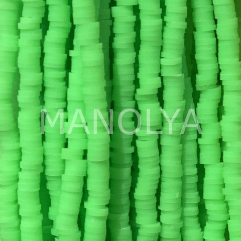 K18-NEON YEŞİL 4 mm. FİMO