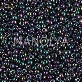 11-9455D MIYUKI SEEDBEADS METALLIC PURPLE/GREEN IRIS