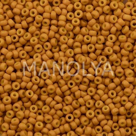 11-92041 MIYUKI SEEDBEADS SPECIAL DYED PALE PUMPKIN