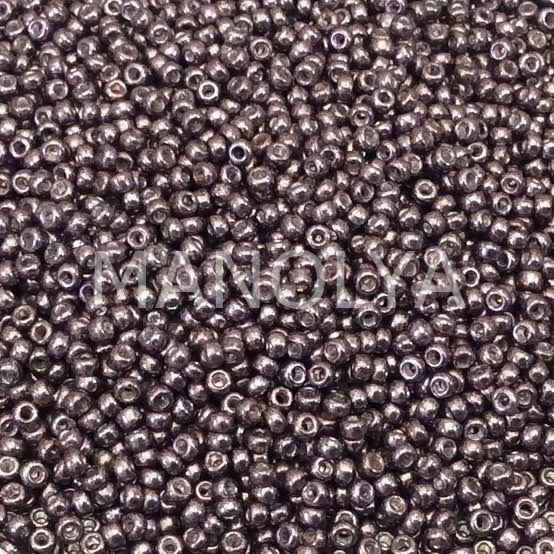 11-91085 MIYUKI SEEDBEADS METALLIC FINISH GALVANIZED ROSE GOLD