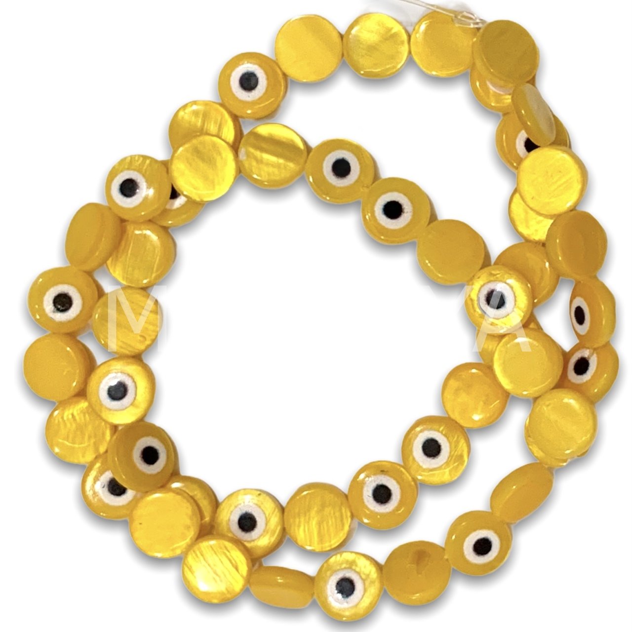 8mm. SARI NAZAR SEDEF DİZİ