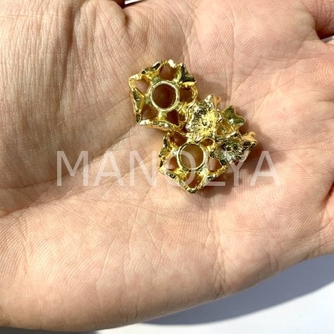 1,8cm. ÇİÇEKLİ YUVARLAK ARA APARAT