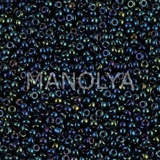 11-9452 MIYUKI SEEDBEADS METALLIC DARK BLUE IRIS
