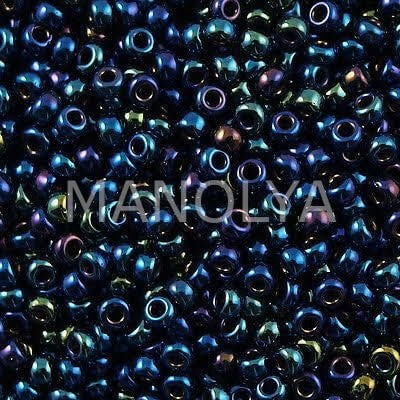 11-9452 MIYUKI SEEDBEADS METALLIC DARK BLUE IRIS