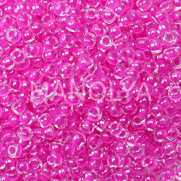 11-94302 MIYUKI SEEDBEADS LUMINOUS HOT MAGENTA