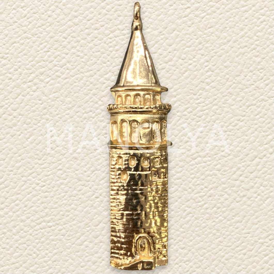 5,7cm. GALATA KULESİ KOLYE UCU
