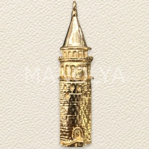 5,7cm. GALATA KULESİ KOLYE UCU