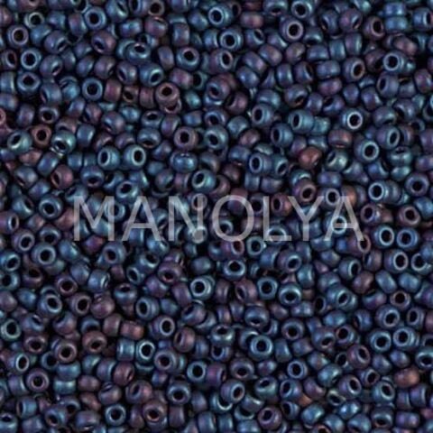 11-92018 MIYUKI SEEDBEADS MATTE METALLIC PURPLE IRIS