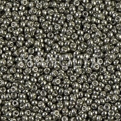 11-91087 MIYUKI SEEDBEADS GALVANIZED DARK STEEL