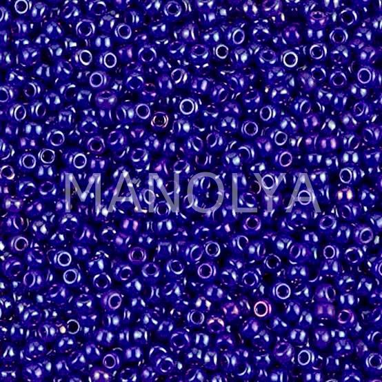 11-91945 MIYUKI SEEDBEADS OPAQUE COBALT LUSTER