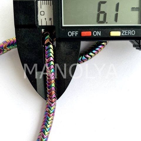 6x2mm. LASER COLOR DALGA HEMATİT