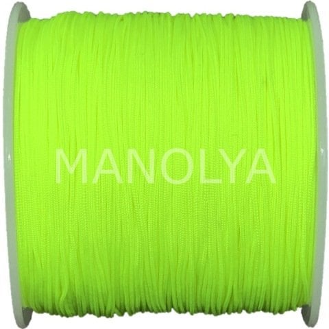 NEON SARI MİSİNASIZ PARAŞÜT İPİ