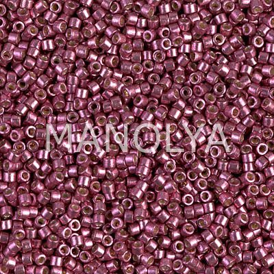 DB1849-MIYUKI 11/0 DELICA DURACOAT GLVN MAGENTA