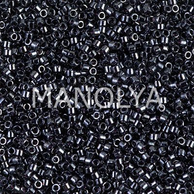 DB001-DELICA BEADS GUNMETAL