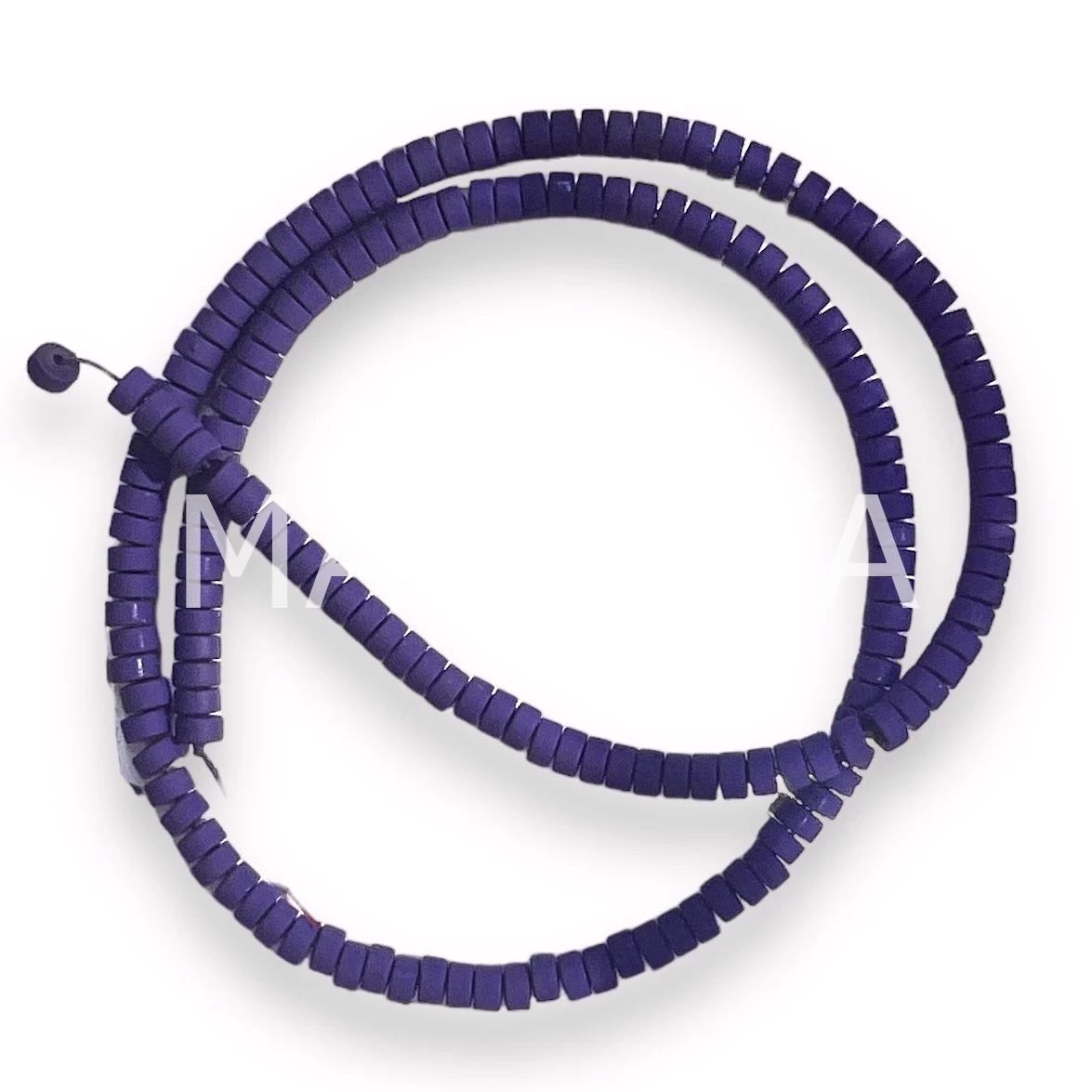 4mm. MAT SAKS HEMATİT DİZİ