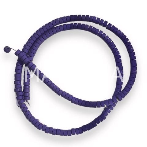 4mm. MAT SAKS HEMATİT DİZİ