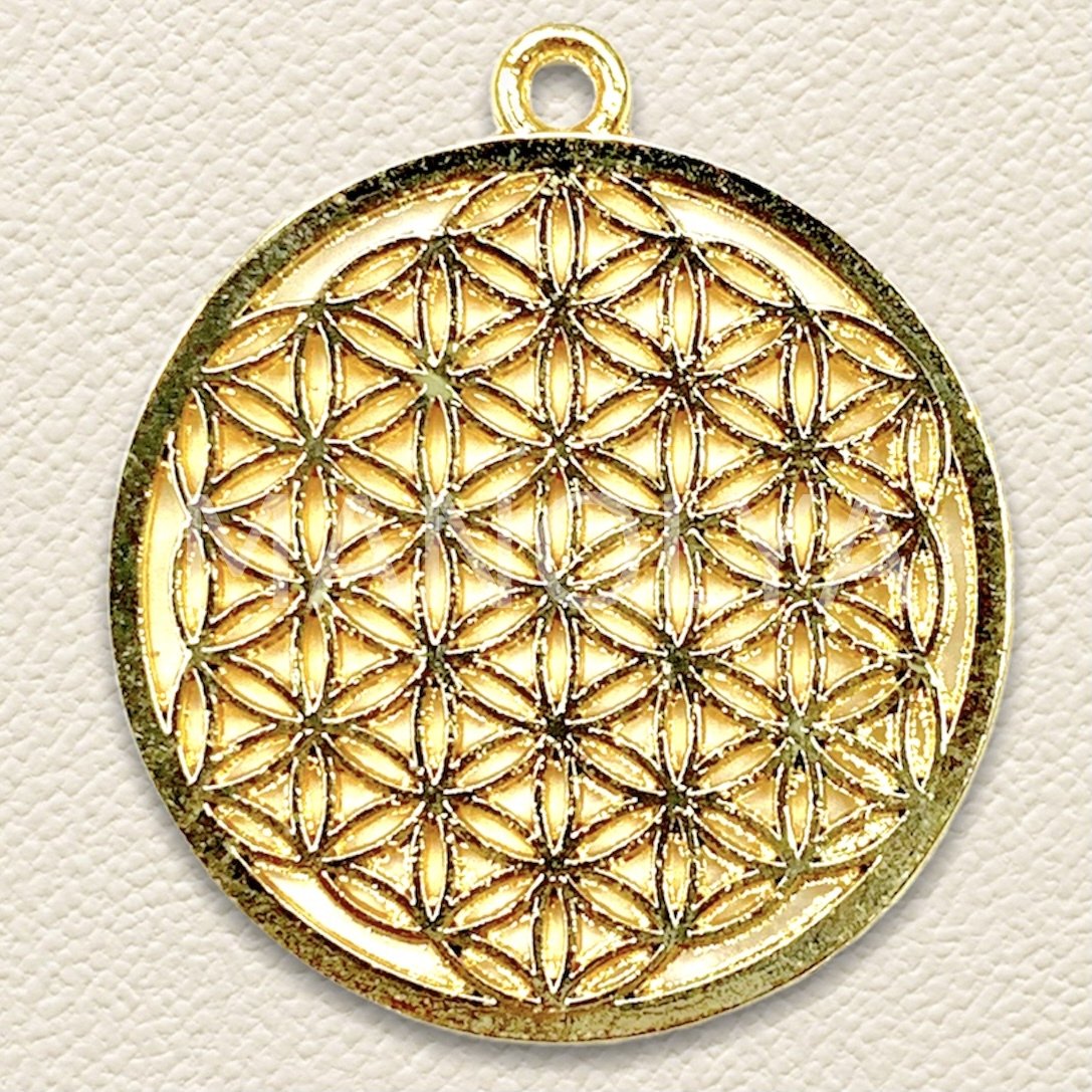 2,6cm. YAŞAM ÇİÇEĞİ KOLYE UCU
