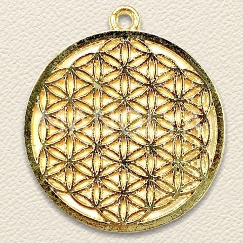 2,6cm. YAŞAM ÇİÇEĞİ KOLYE UCU