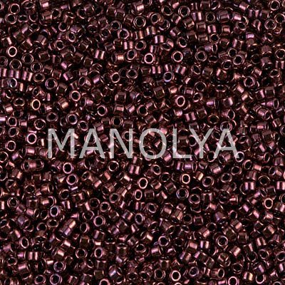 DB012-DELICA BEAD METALLIC RASPBERRY