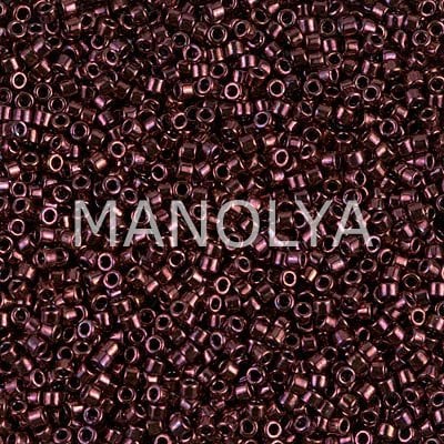 DB012-DELICA BEAD METALLIC RASPBERRY