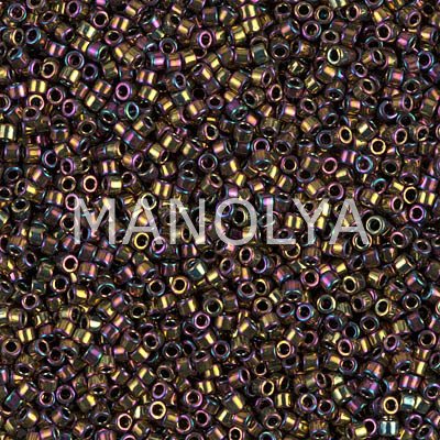 DB023-DELICA BEAD MTLC LT BRNZE IRIS