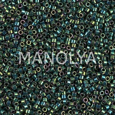DB027-DELICA BEAD METALLIC TEAL