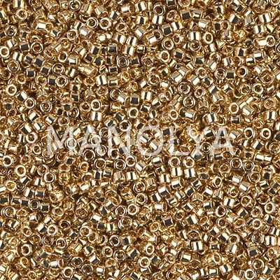 DB034-DELICA BEAD LT24KT GOLD PLATED