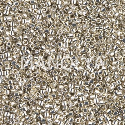 DB035-DELICA BEAD GALVANIZED SILVER