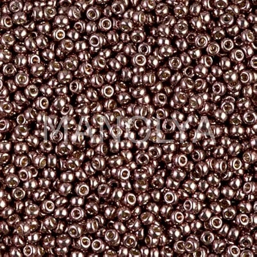 11-94213 MIYUKI SEEDBEADS DURACOAT GALVANIZED DARK MAUVE
