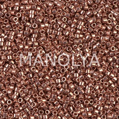 DB040-DELICA BD BRIGHT COPPER PLATED