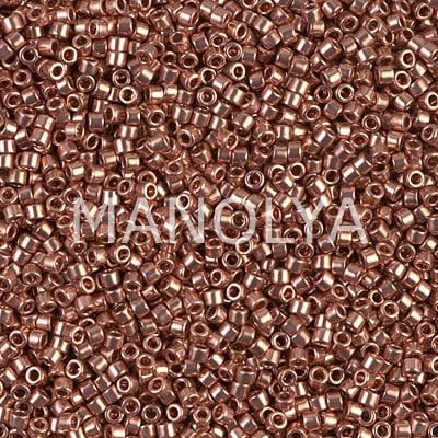 DB040-DELICA BD BRIGHT COPPER PLATED