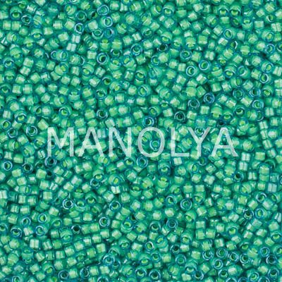 DB2053-MIYUKI 11/0 DELICA LUMINOUSMERMAID GREEN