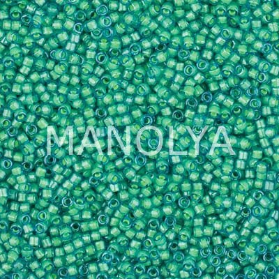 DB2053-MIYUKI 11/0 DELICA LUMINOUSMERMAID GREEN